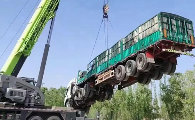 蚌埠道路脱困救援案例